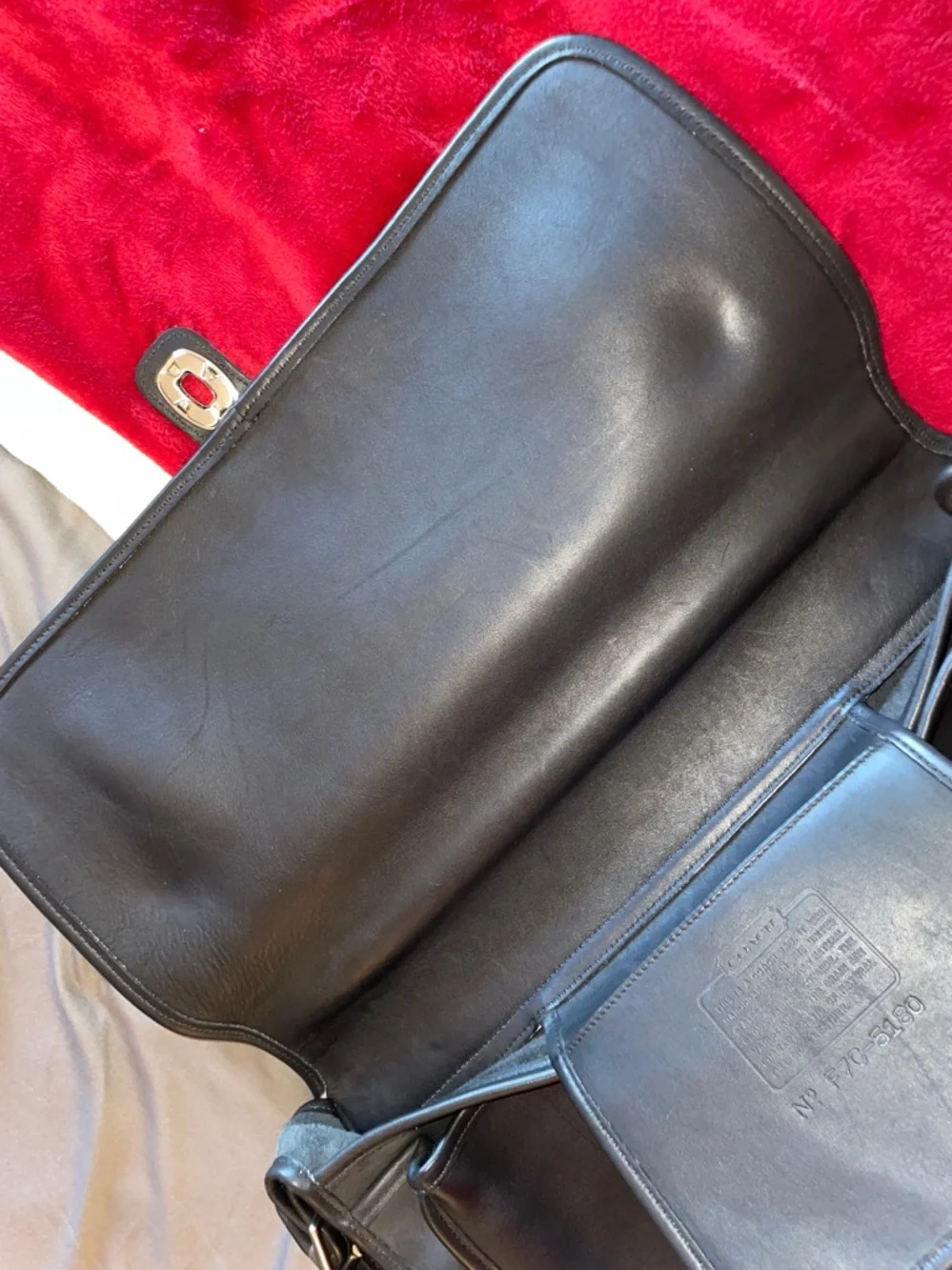 NWOT coach classic metropolitan crossbody briefcase #5180